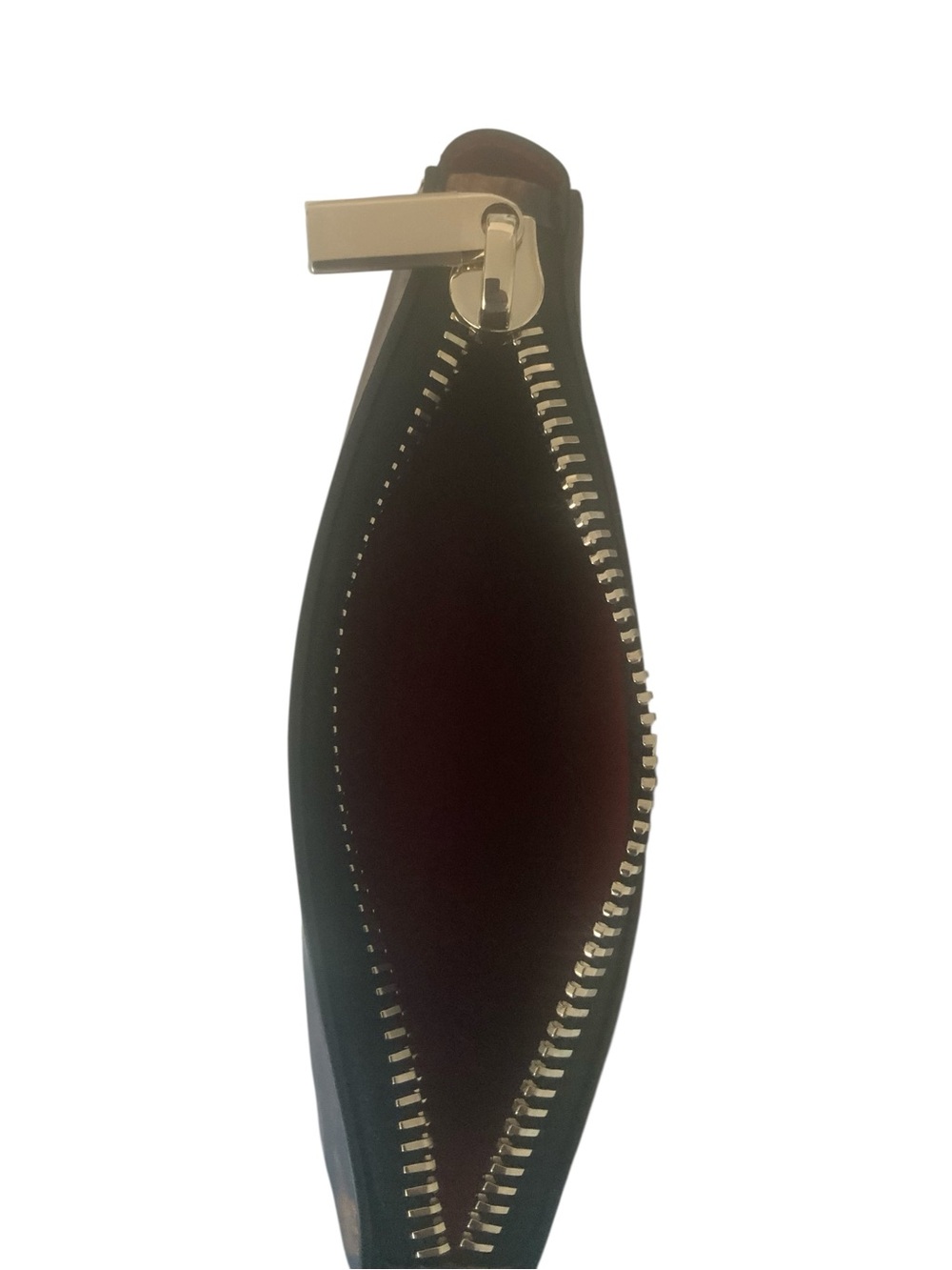 NWT Christian Louboutin Cabata Leopard Print Leather Pouch wristlet Bag $850 - Picture 4 of 6